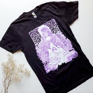 SALE! David Bowie Labrynth Black & Purple T-Shirt
